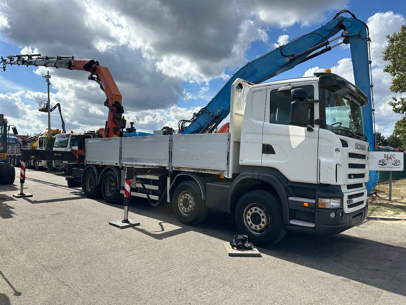Scania R420 8x4 + CRANE PALFINGER PK44002 F (7x) + Rotator - 6m50 platform - Manual - - شاحنة كرين: صور 1 Scania R420 8x4 + CRANE PALFINGER PK44002 F (7x) + Rotator - 6m50 platform - Manual - - شاحنة كرين: صور 1