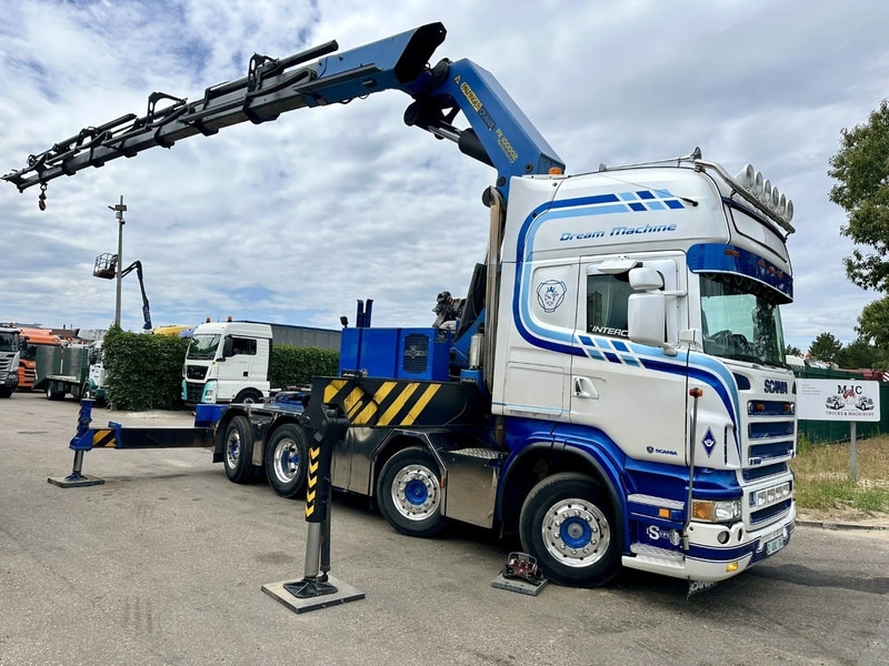 Scania R500 8x2 + CRANE 100Tm! PALFINGER PK100002 G 8x + 1 ME - RETARDER - ALCOA DURA BRIGHT - LIFT + STEERING - 5/6 HYDR F - TÜV 05/2026 - TOP CONDITION - شاحنة كرين: صور 1 Scania R500 8x2 + CRANE 100Tm! PALFINGER PK100002 G 8x + 1 ME - RETARDER - ALCOA DURA BRIGHT - LIFT + STEERING - 5/6 HYDR F - TÜV 05/2026 - TOP CONDITION - شاحنة كرين: صور 1