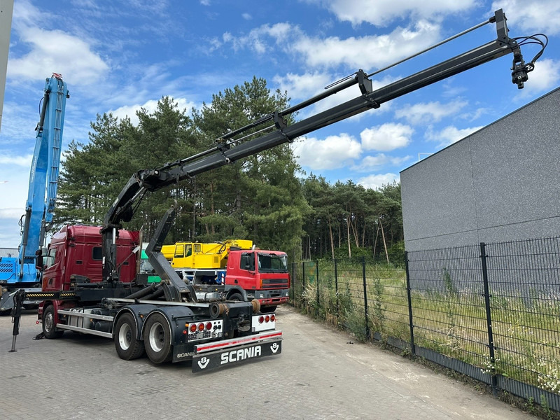 Scania R580 6X2 V8 HOOKLIFT + CRANE HIAB 211 E-4 HIPRO - ROTATOR - RETARDER - RADIO - NL TRUCK - شاحنة ذات الخطاف, شاحنة كرين: صور 4 Scania R580 6X2 V8 HOOKLIFT + CRANE HIAB 211 E-4 HIPRO - ROTATOR - RETARDER - RADIO - NL TRUCK - شاحنة ذات الخطاف, شاحنة كرين: صور 4