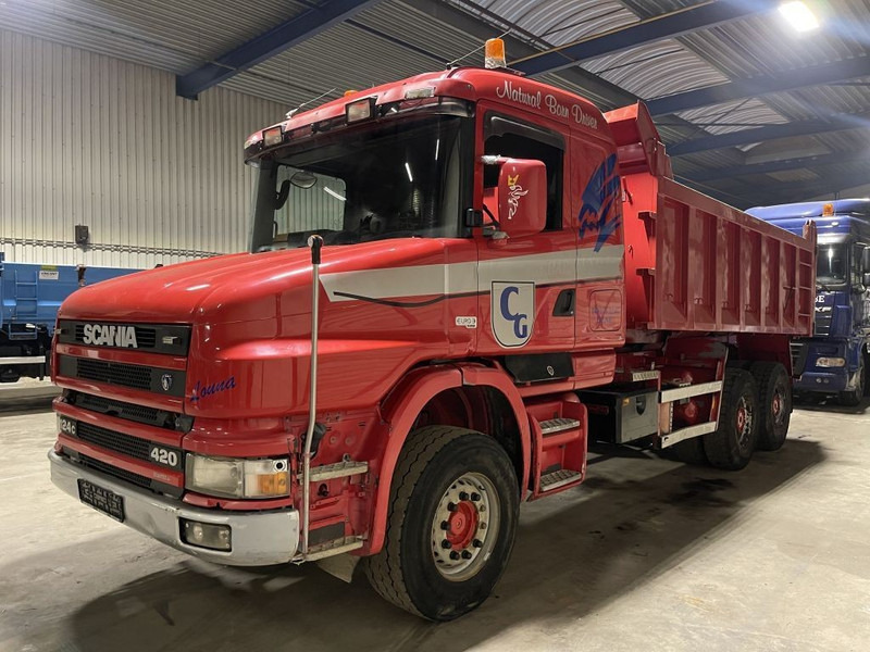 Scania T124-420 TORPEDO HAUBE - 6x4 - KIPPER - MANUAL GRS900 3+3 - STEEL SPRING / BALLIESTAS / LAMES / BLATT - قلابات: صور 2 Scania T124-420 TORPEDO HAUBE - 6x4 - KIPPER - MANUAL GRS900 3+3 - STEEL SPRING / BALLIESTAS / LAMES / BLATT - قلابات: صور 2
