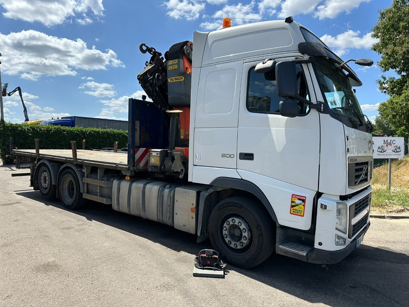 Volvo FH 500 6X2 + CRANE PALFINGER PK50002 E 6x - RETARDER - PLATFORM 6m20 - TWISTLOCKS 20' - 561.000km - EURO 5 - شاحنة كرين: صور 2 Volvo FH 500 6X2 + CRANE PALFINGER PK50002 E 6x - RETARDER - PLATFORM 6m20 - TWISTLOCKS 20' - 561.000km - EURO 5 - شاحنة كرين: صور 2
