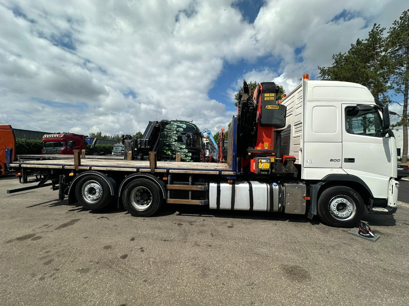 Volvo FH 500 6X2 + CRANE PALFINGER PK50002 E 6x - RETARDER - PLATFORM 6m20 - TWISTLOCKS 20' - 561.000km - EURO 5 - شاحنة كرين: صور 5 Volvo FH 500 6X2 + CRANE PALFINGER PK50002 E 6x - RETARDER - PLATFORM 6m20 - TWISTLOCKS 20' - 561.000km - EURO 5 - شاحنة كرين: صور 5