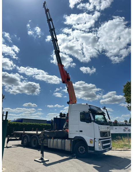 Volvo FH 500 6X2 PRITSCHE + KRAN PALFINGER PK50002 E 5x - RETARDER - PLATFORM 6m20 - TWISTLOCKS 20' - 561.000km - EURO 5 - شاحنات مسطحة, شاحنة كرين: صور 4 Volvo FH 500 6X2 PRITSCHE + KRAN PALFINGER PK50002 E 5x - RETARDER - PLATFORM 6m20 - TWISTLOCKS 20' - 561.000km - EURO 5 - شاحنات مسطحة, شاحنة كرين: صور 4