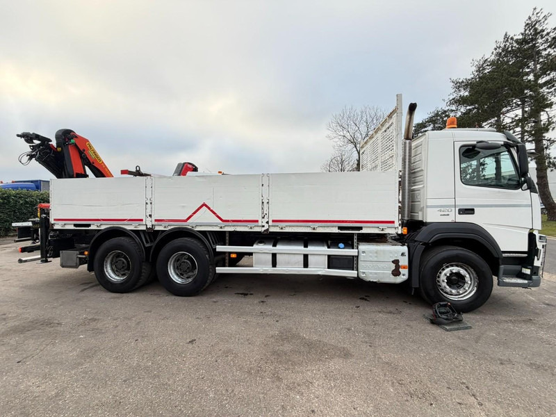 Volvo FM 420 6x4 BAUSTOFF + KRAN PALFINGER PK18502 SH B (3x) - ROTATOR - 5/6 F - TÜV 05/2026 - CG FR - PLATFORM 6m50 - I-Shift - 325.000km - STEEL SPRING / HUB REDUCTI - شاحنات مسطحة, شاحنة كرين: صور 5 Volvo FM 420 6x4 BAUSTOFF + KRAN PALFINGER PK18502 SH B (3x) - ROTATOR - 5/6 F - TÜV 05/2026 - CG FR - PLATFORM 6m50 - I-Shift - 325.000km - STEEL SPRING / HUB REDUCTI - شاحنات مسطحة, شاحنة كرين: صور 5