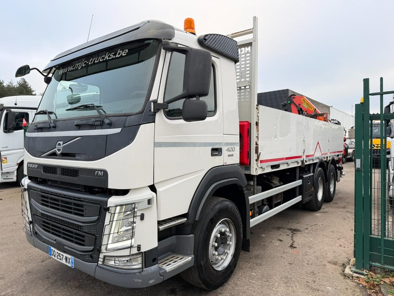 Volvo FM 420 6x4 + CRANE PALFINGER PK18502 SH B (3x) - ROTATOR - 5/6 F - TÜV 05/2026 - CG FR - PLATFORM 6m50 - I-Shift - 325.000km - STEEL SPRING / HUB REDUCTION - شاحنة كرين: صور 4 Volvo FM 420 6x4 + CRANE PALFINGER PK18502 SH B (3x) - ROTATOR - 5/6 F - TÜV 05/2026 - CG FR - PLATFORM 6m50 - I-Shift - 325.000km - STEEL SPRING / HUB REDUCTION - شاحنة كرين: صور 4