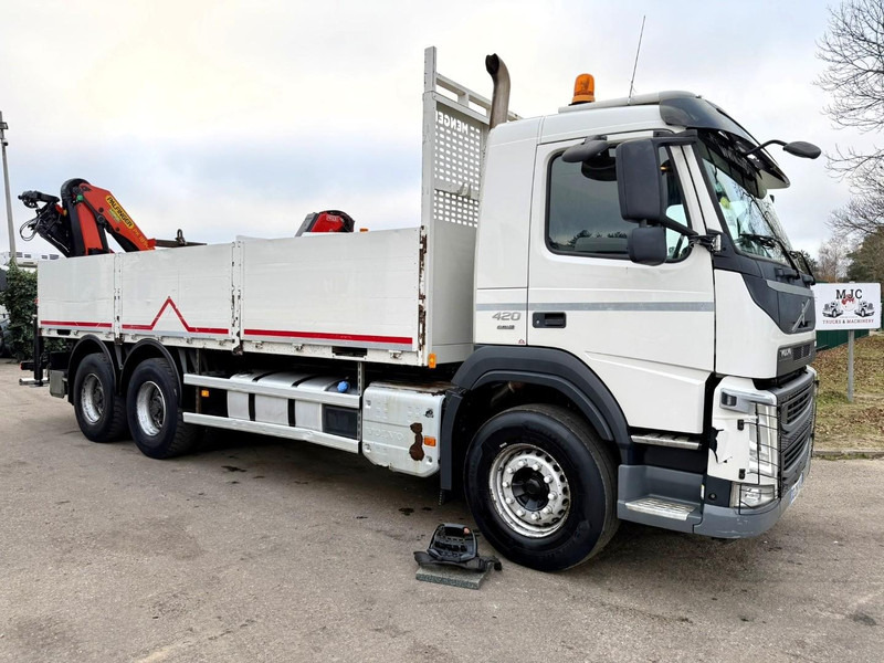 Volvo FM 420 6x4 + CRANE PALFINGER PK18502 SH B (3x) - ROTATOR - 5/6 F - TÜV 05/2026 - CG FR - PLATFORM 6m50 - I-Shift - 325.000km - STEEL SPRING / HUB REDUCTION - شاحنة كرين: صور 2 Volvo FM 420 6x4 + CRANE PALFINGER PK18502 SH B (3x) - ROTATOR - 5/6 F - TÜV 05/2026 - CG FR - PLATFORM 6m50 - I-Shift - 325.000km - STEEL SPRING / HUB REDUCTION - شاحنة كرين: صور 2