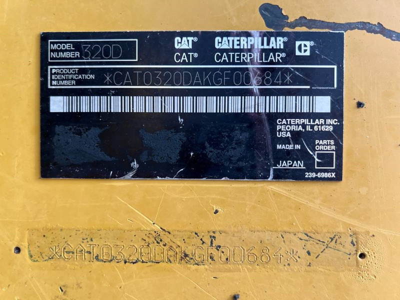 حفارات زحافة Cat 320D L: صور 11
