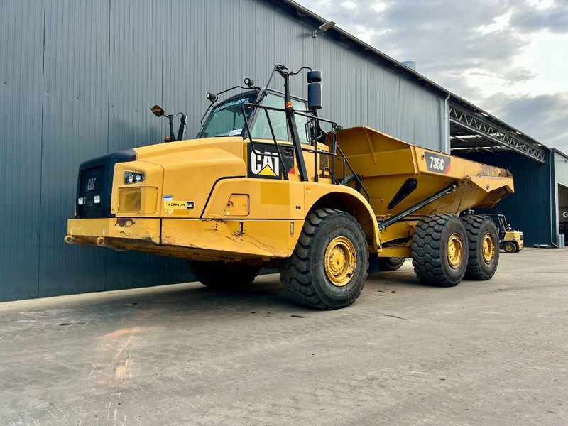 Cat 735C - شاحنة مفصلية: صور 1 Cat 735C - شاحنة مفصلية: صور 1