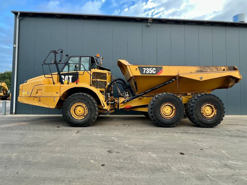 Cat 735C - شاحنة مفصلية: صور 2 Cat 735C - شاحنة مفصلية: صور 2