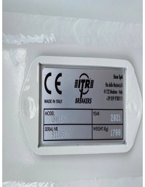 ITR UNH137 - مطرقة هيدروليكية - آلات البناء: صور 3 ITR UNH137 - مطرقة هيدروليكية - آلات البناء: صور 3