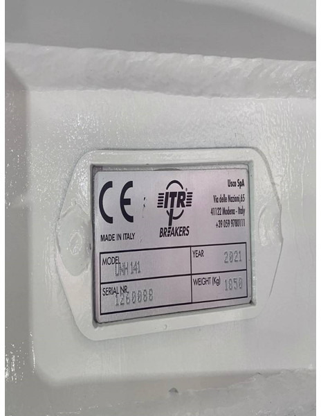 ITR UNH141 - مطرقة هيدروليكية - آلات البناء: صور 3 ITR UNH141 - مطرقة هيدروليكية - آلات البناء: صور 3