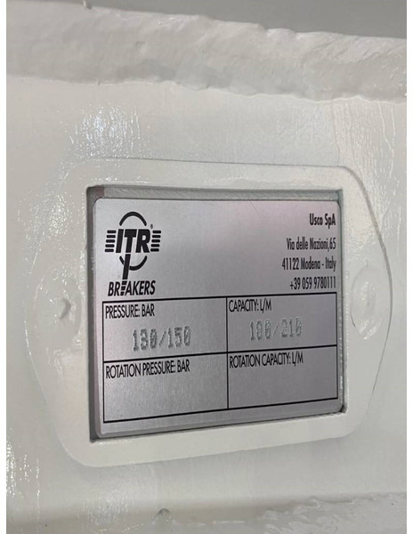 ITR UNH141 - مطرقة هيدروليكية - آلات البناء: صور 2 ITR UNH141 - مطرقة هيدروليكية - آلات البناء: صور 2