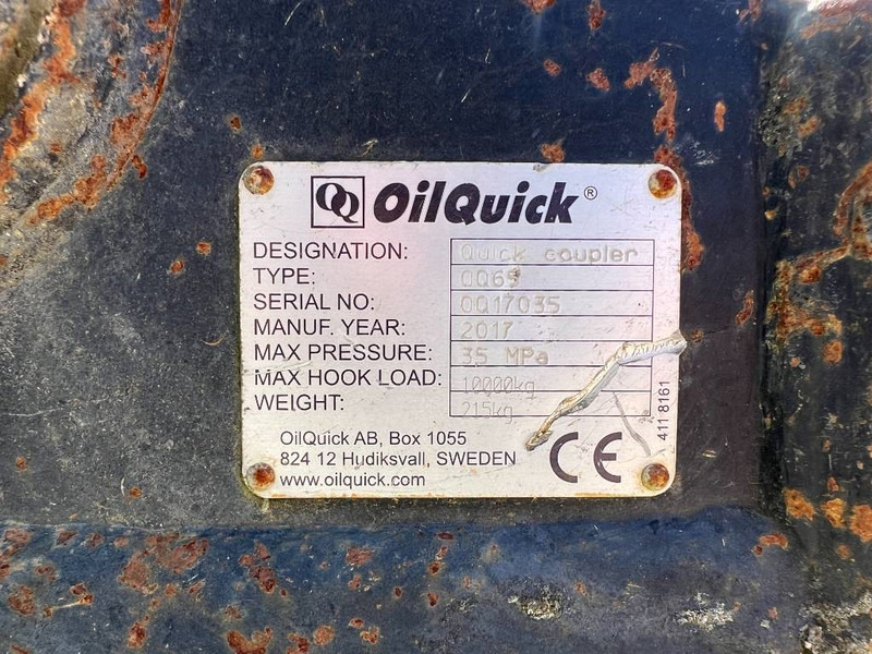 OilQuick OQ65 - M314F / M316F / M318F - وصلة الربط للمعدات المعلقة - آلات البناء: صور 4 OilQuick OQ65 - M314F / M316F / M318F - وصلة الربط للمعدات المعلقة - آلات البناء: صور 4