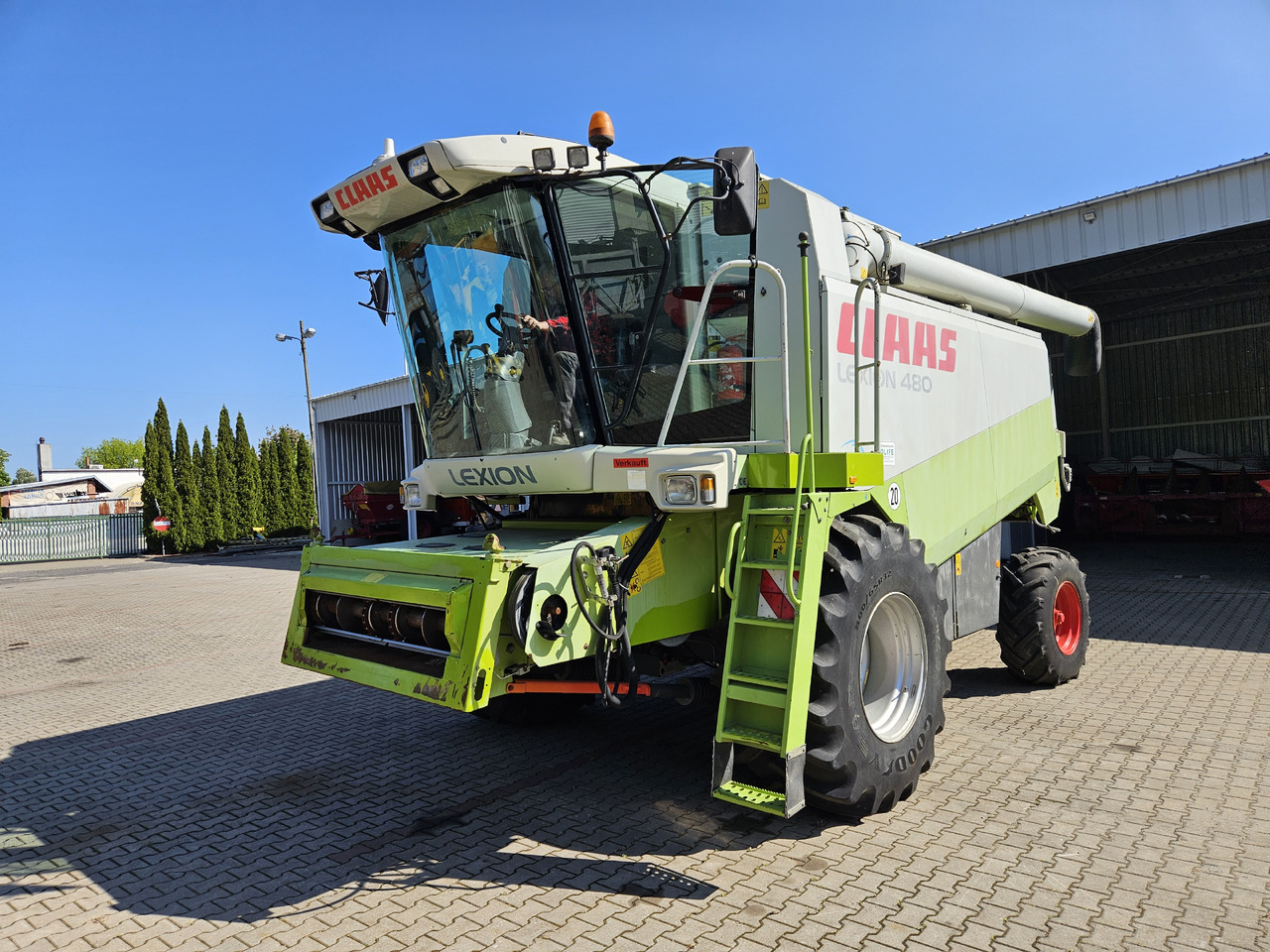 Claas Lexion 480 - حصادة شاملة: صور 1 Claas Lexion 480 - حصادة شاملة: صور 1