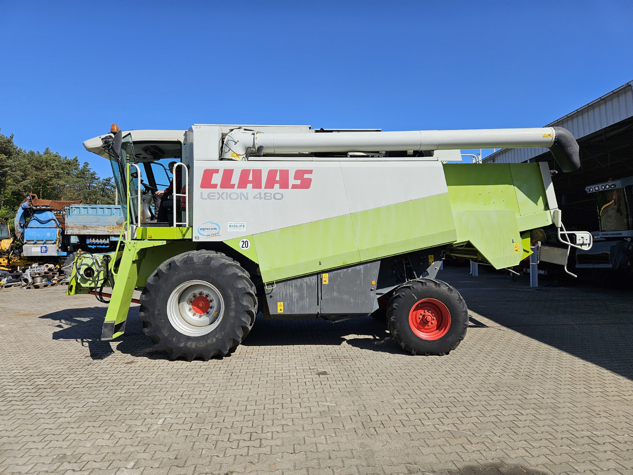 Claas Lexion 480 - حصادة شاملة: صور 2 Claas Lexion 480 - حصادة شاملة: صور 2