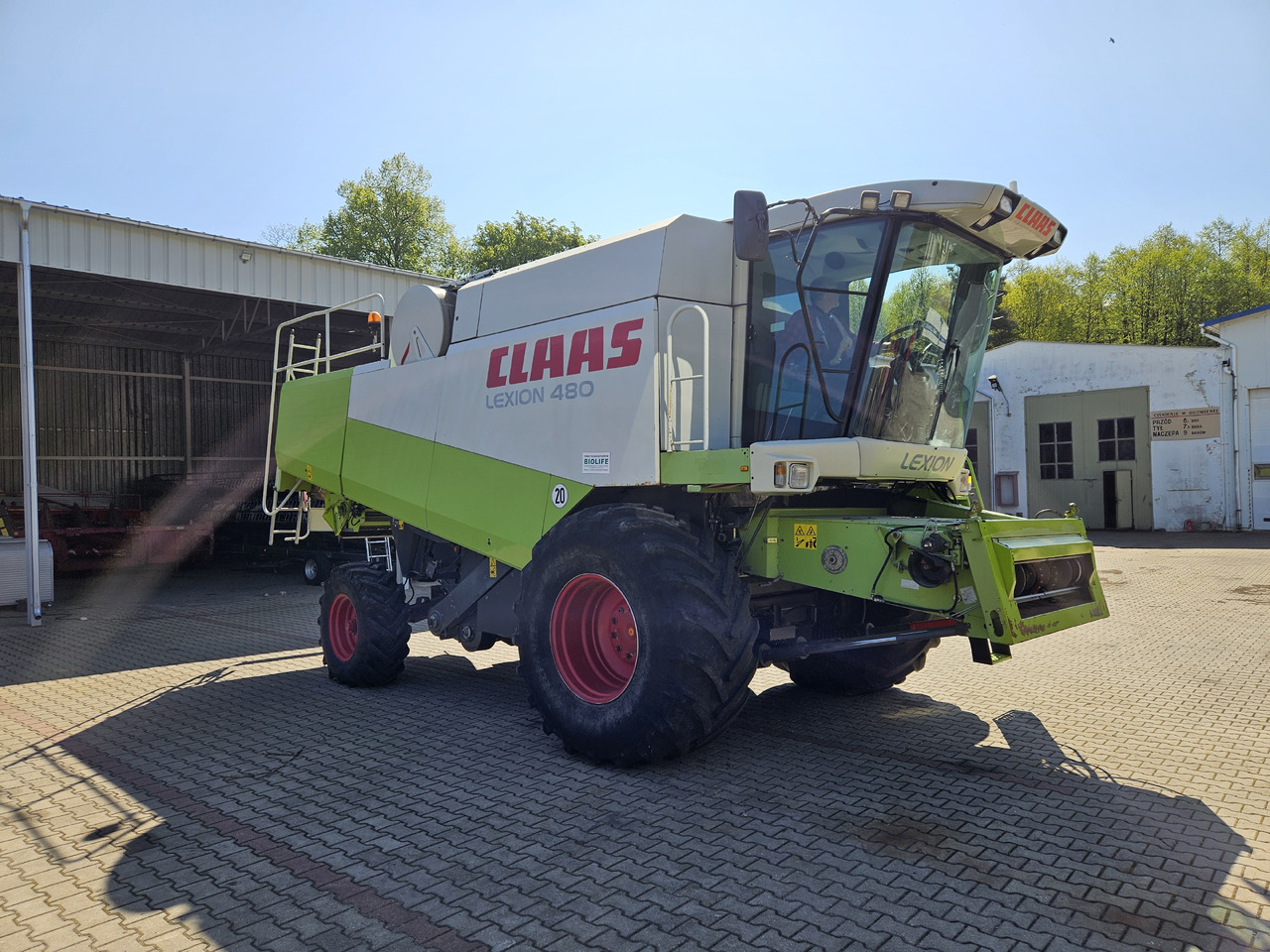 Claas Lexion 480 - حصادة شاملة: صور 3 Claas Lexion 480 - حصادة شاملة: صور 3