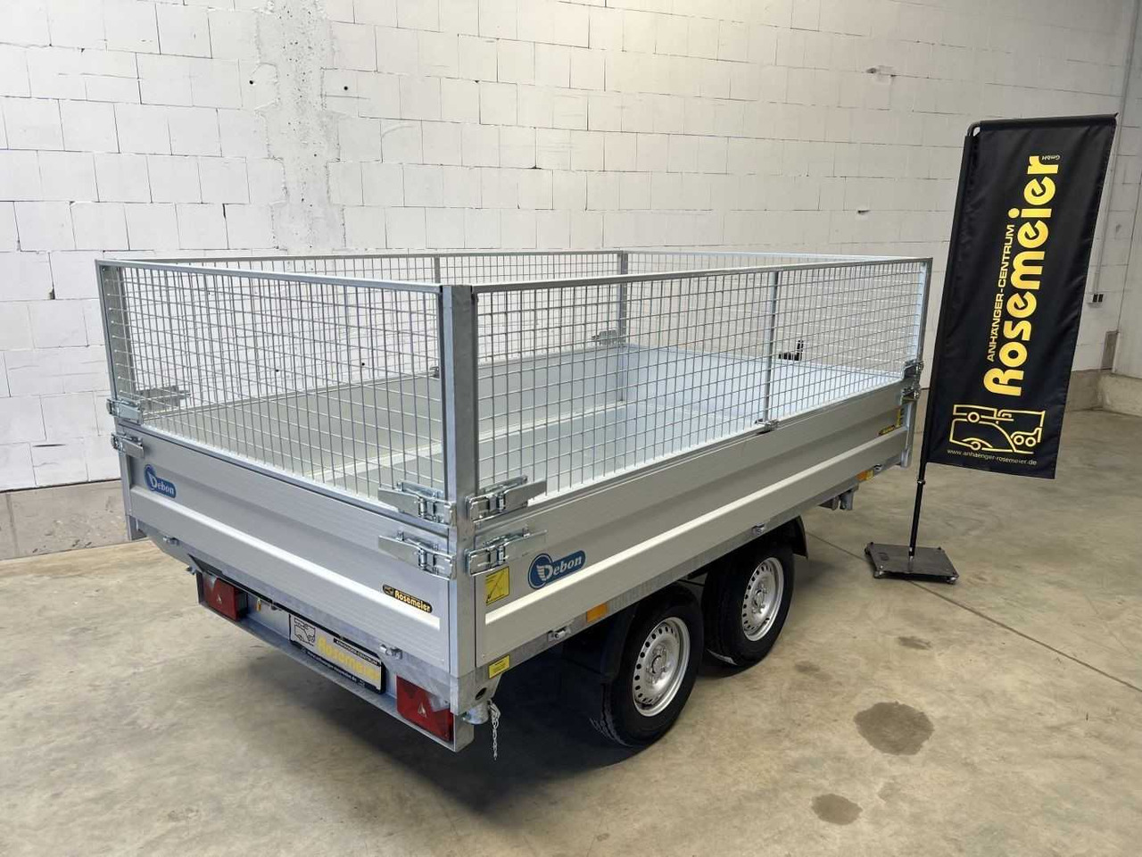 CHEVAL LIBERTE DEBON PW2.4E Basic Gitter Dreiseitenkipper - قلابة مقطورة: صور 4 CHEVAL LIBERTE DEBON PW2.4E Basic Gitter Dreiseitenkipper - قلابة مقطورة: صور 4