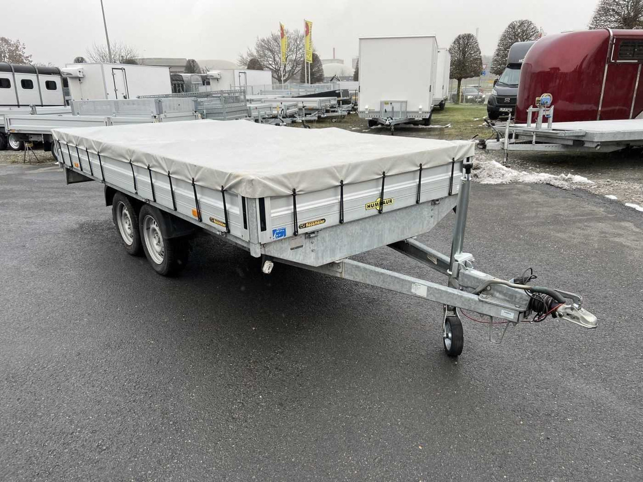 HUMBAUR HT 254118 Hochlader - مقطورات مسطحة: صور 1 HUMBAUR HT 254118 Hochlader - مقطورات مسطحة: صور 1