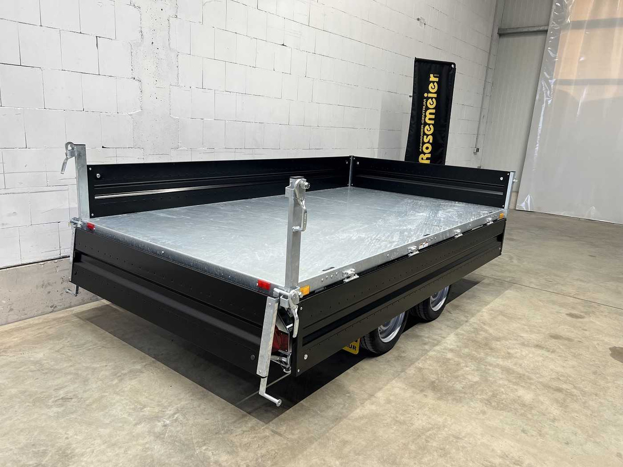 قلابة مقطورة جديد HUMBAUR HTK 3000.31 Stahl Black Dreiseitenkipper: صور 18
