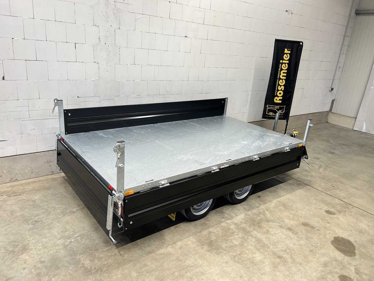 قلابة مقطورة جديد HUMBAUR HTK 3000.31 Stahl Black Dreiseitenkipper: صور 15