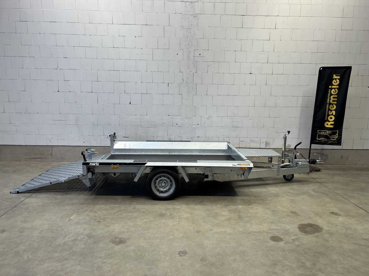 MARTZ BAU-3 260/2 S 1,8T Maschinentransporter - مقطورة لنقل المعدات: صور 1 MARTZ BAU-3 260/2 S 1,8T Maschinentransporter - مقطورة لنقل المعدات: صور 1