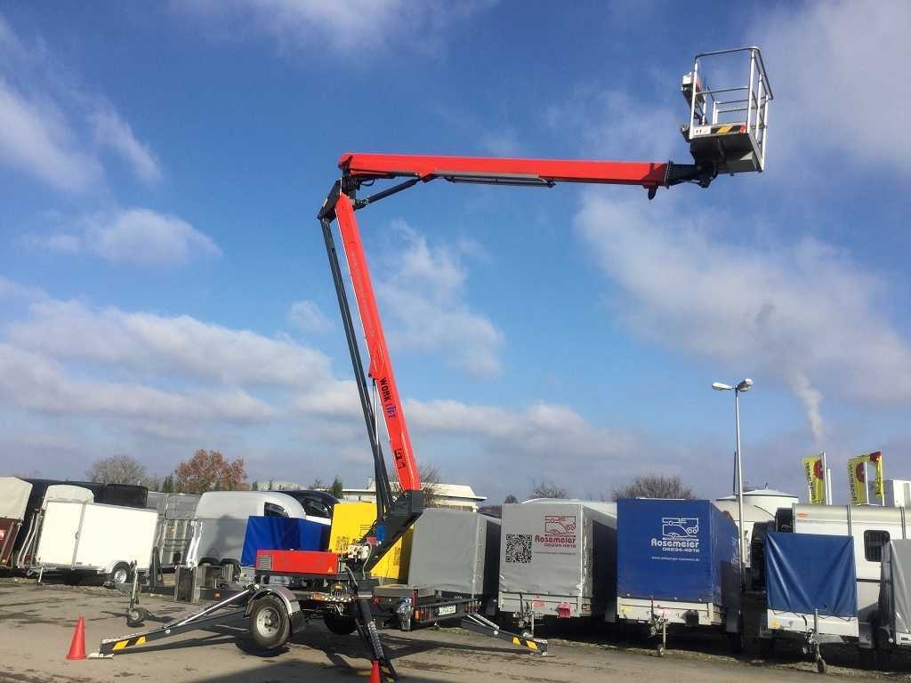 PAUS Lift GT 18A Sonderanhänger Mietgerät Maschinentransporter - منصة العمل الجوية مقطورة: صور 4 PAUS Lift GT 18A Sonderanhänger Mietgerät Maschinentransporter - منصة العمل الجوية مقطورة: صور 4