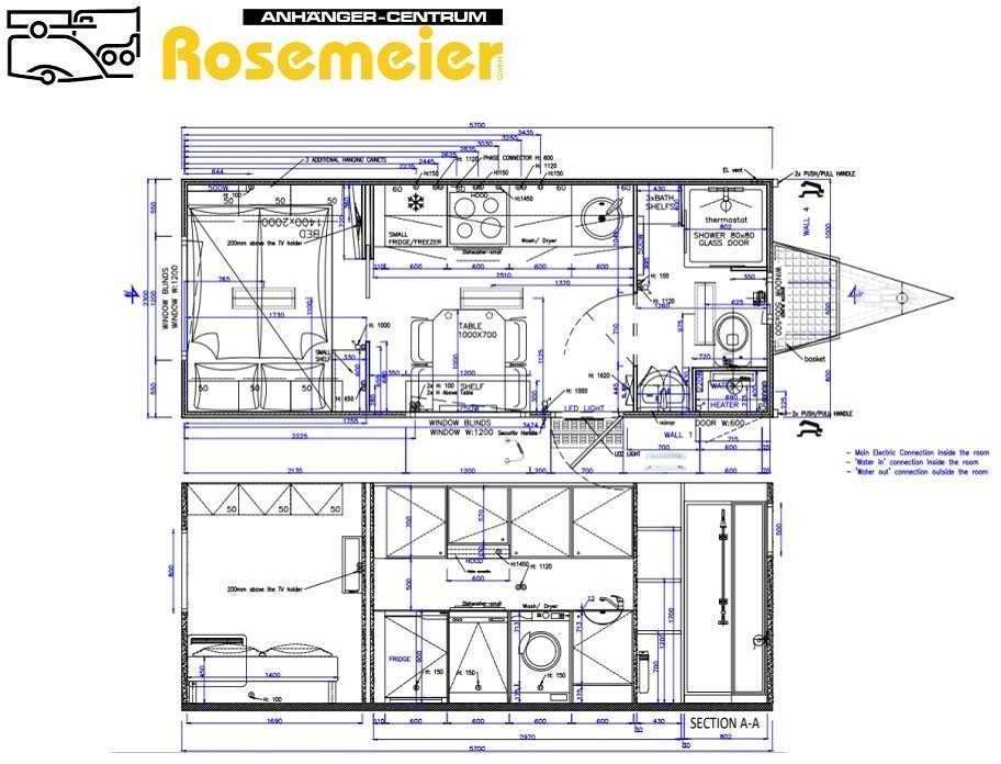 ROSEMEIER EW TA-NO Mannschaftswagen 571 optimiert Mannschaftswagen - البيت الحاوية, مقطورة: صور 2 ROSEMEIER EW TA-NO Mannschaftswagen 571 optimiert Mannschaftswagen - البيت الحاوية, مقطورة: صور 2