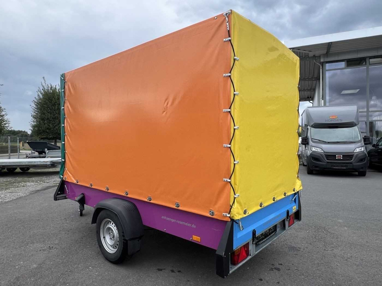 ROSEMEIER VE Spectrum C 13.30 mit Plane Kastenanhänger gebrem - مقطورات السيارات: صور 3 ROSEMEIER VE Spectrum C 13.30 mit Plane Kastenanhänger gebrem - مقطورات السيارات: صور 3