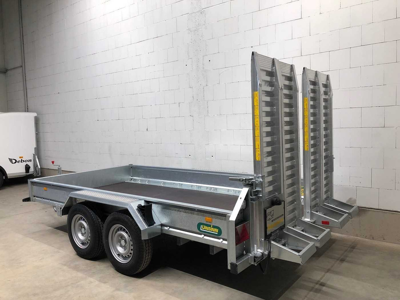 UNSINN UB 3618-35-14 Doppelrampe Maschinentransporter - مقطورة لنقل المعدات: صور 3 UNSINN UB 3618-35-14 Doppelrampe Maschinentransporter - مقطورة لنقل المعدات: صور 3