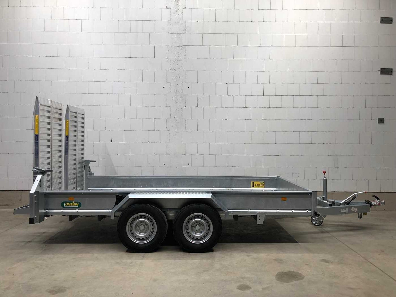 UNSINN UB 3618-35-14 Doppelrampe Maschinentransporter - مقطورة لنقل المعدات: صور 1 UNSINN UB 3618-35-14 Doppelrampe Maschinentransporter - مقطورة لنقل المعدات: صور 1