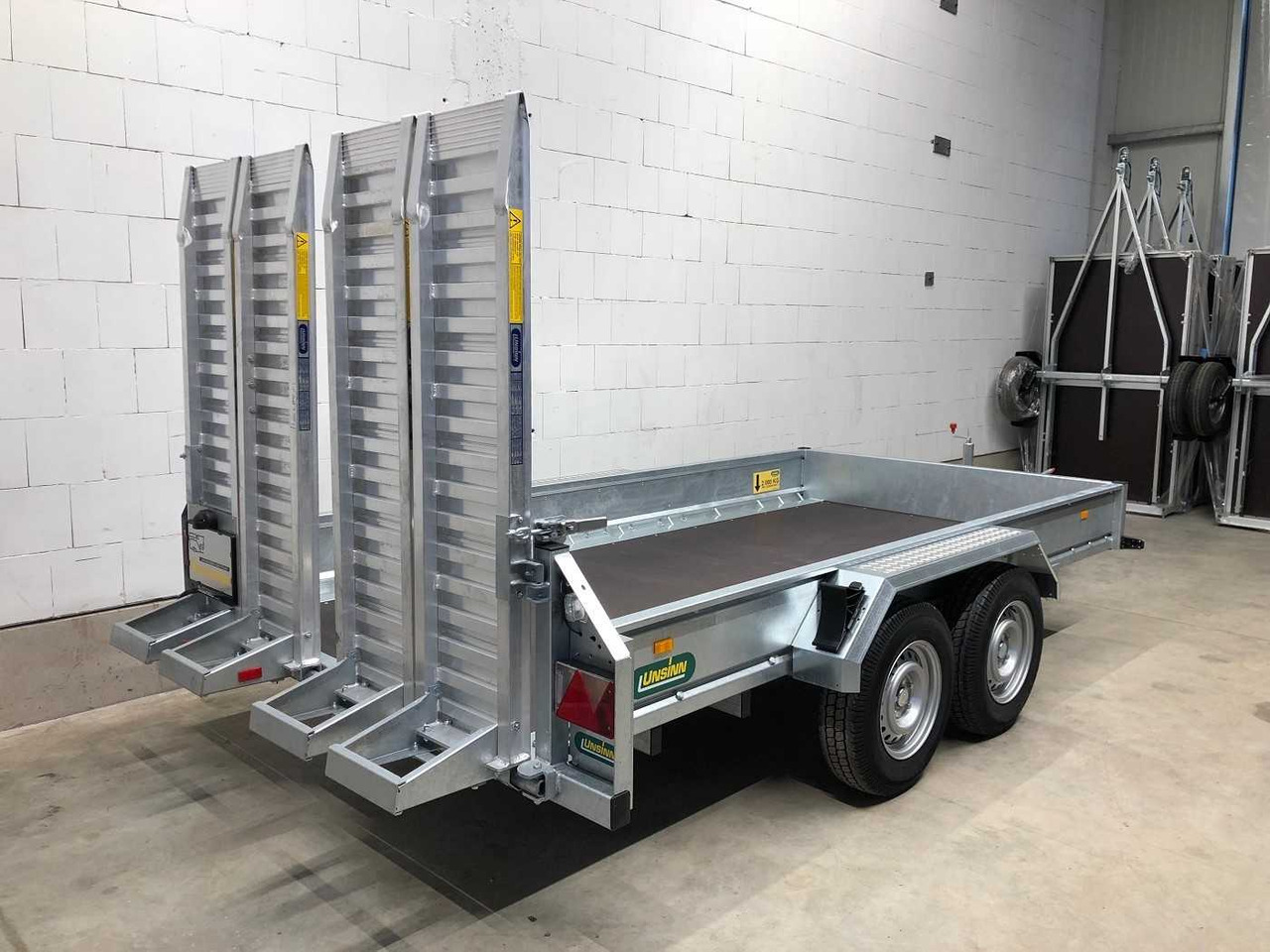 UNSINN UB 3618-35-14 Doppelrampe Maschinentransporter - مقطورة لنقل المعدات: صور 2 UNSINN UB 3618-35-14 Doppelrampe Maschinentransporter - مقطورة لنقل المعدات: صور 2