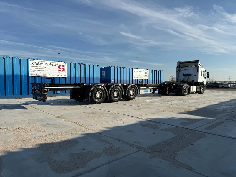 D-Tec Flexitrailer 3x Extandable / For all sizes container/tyres all 80%/Holland Trailer - شاحنات الحاويات/ جسم علوي قابل للتغيير نصف مقطورة: صور 4 D-Tec Flexitrailer 3x Extandable / For all sizes container/tyres all 80%/Holland Trailer - شاحنات الحاويات/ جسم علوي قابل للتغيير نصف مقطورة: صور 4