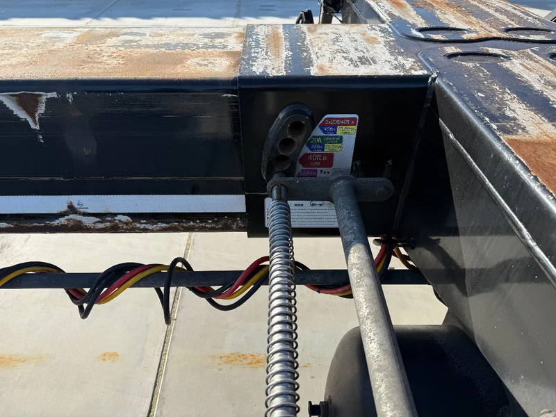 شاحنات الحاويات/ جسم علوي قابل للتغيير نصف مقطورة D-Tec Flexitrailer 3x Extandable / For all sizes container/tyres all 80%/Holland Trailer: صور 6