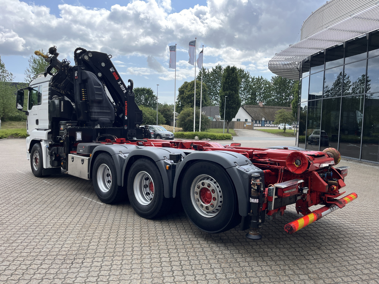 MAN TGS 35.500 8x4 - شاحنات الحاويات/ جسم علوي قابل للتغيير شاحنة, شاحنة كرين: صور 3 MAN TGS 35.500 8x4 - شاحنات الحاويات/ جسم علوي قابل للتغيير شاحنة, شاحنة كرين: صور 3