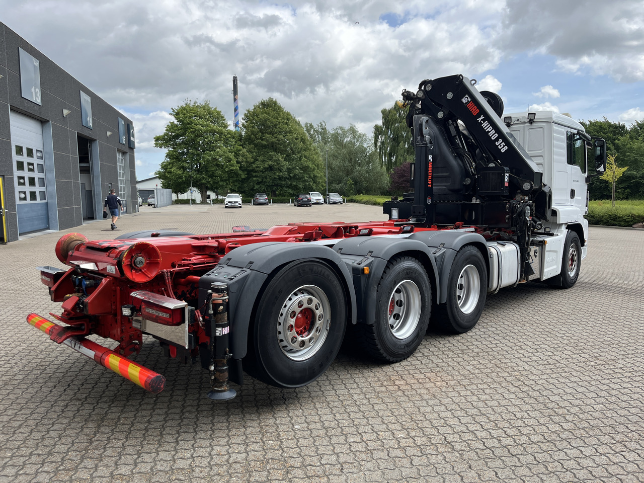 MAN TGS 35.500 8x4 - شاحنات الحاويات/ جسم علوي قابل للتغيير شاحنة, شاحنة كرين: صور 4 MAN TGS 35.500 8x4 - شاحنات الحاويات/ جسم علوي قابل للتغيير شاحنة, شاحنة كرين: صور 4