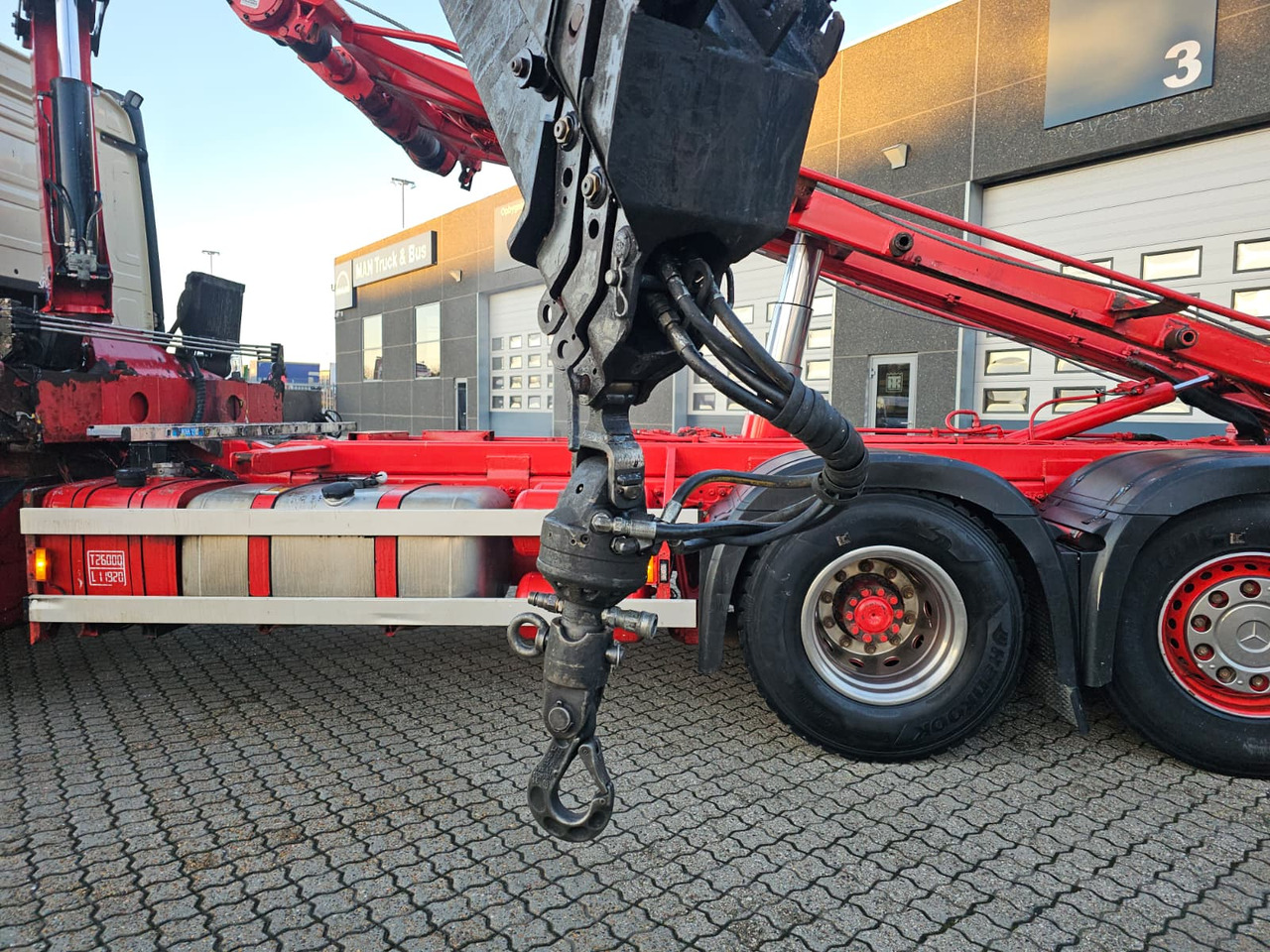 شاحنات الحاويات/ جسم علوي قابل للتغيير شاحنة, شاحنة كرين Mercedes Benz Actros 2545: صور 9 شاحنات الحاويات/ جسم علوي قابل للتغيير شاحنة, شاحنة كرين Mercedes Benz Actros 2545: صور 9