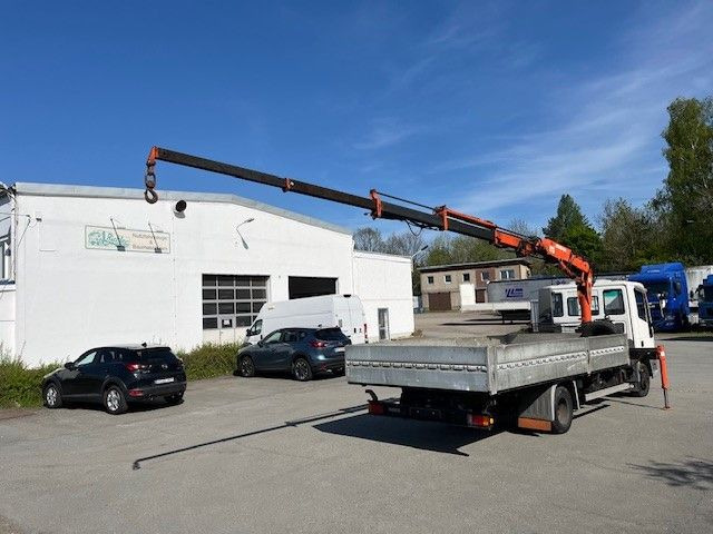 Iveco ML 75 E Pritsche mit Atlas Ladekran 60.1 - شاحنات مسطحة, شاحنة كرين: صور 3 Iveco ML 75 E Pritsche mit Atlas Ladekran 60.1 - شاحنات مسطحة, شاحنة كرين: صور 3