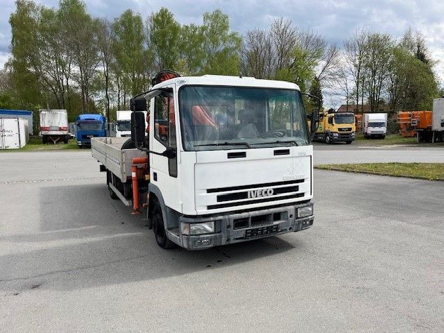Iveco ML 75 E Pritsche mit Atlas Ladekran 60.1 - شاحنات مسطحة, شاحنة كرين: صور 5 Iveco ML 75 E Pritsche mit Atlas Ladekran 60.1 - شاحنات مسطحة, شاحنة كرين: صور 5