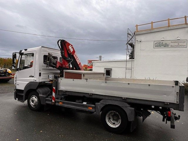 Mercedes-Benz Atego 818 mit Ladekran - شاحنة كرين: صور 3 Mercedes-Benz Atego 818 mit Ladekran - شاحنة كرين: صور 3