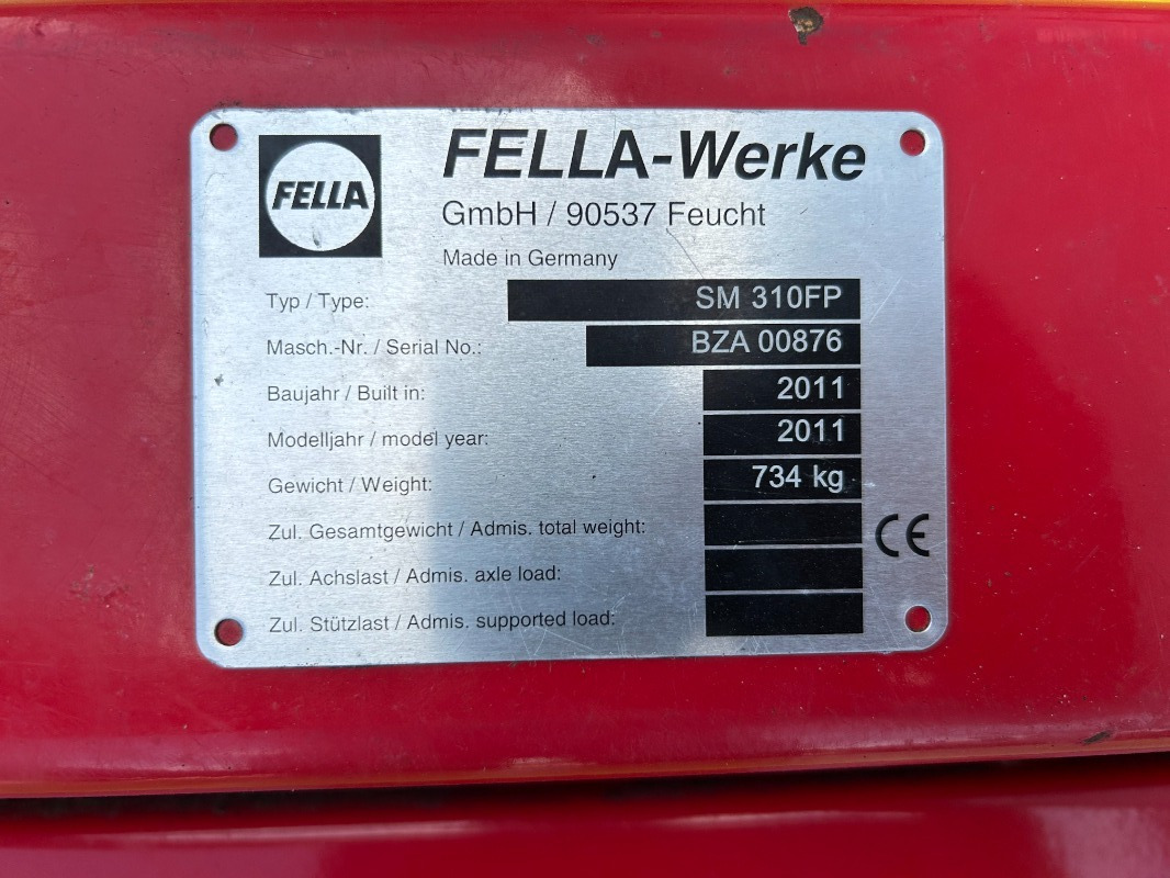 Fella SM 310 FP - جزازة: صور 4 Fella SM 310 FP - جزازة: صور 4