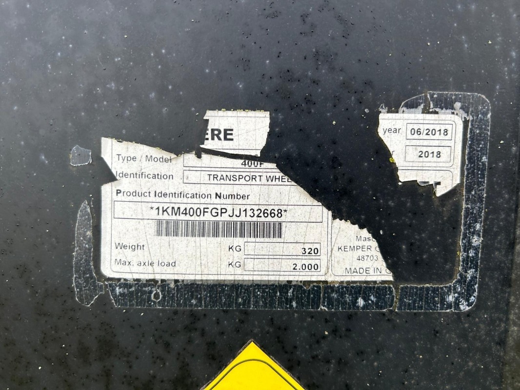 Kemper 400F Zusatzfahrwerk - حصادات الذرة: صور 3 Kemper 400F Zusatzfahrwerk - حصادات الذرة: صور 3