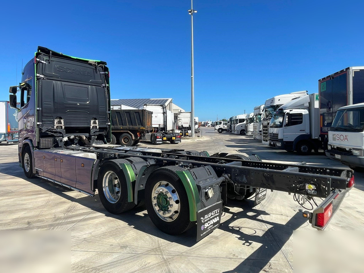 SCANIA S520 - الشاسيه شاحنة: صور 3 SCANIA S520 - الشاسيه شاحنة: صور 3