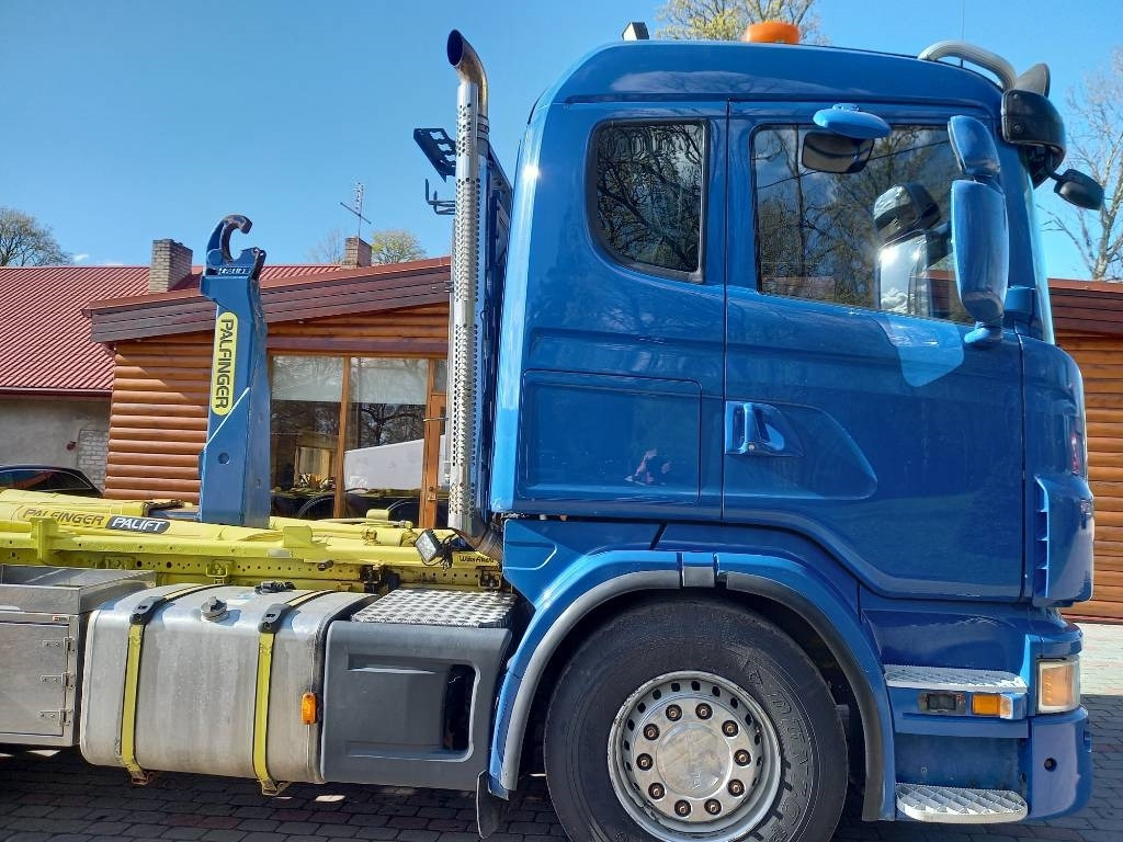 شاحنة ذات الخطاف Scania G440, 8x4, GRISS WEIGHT 36000KG.: صور 11