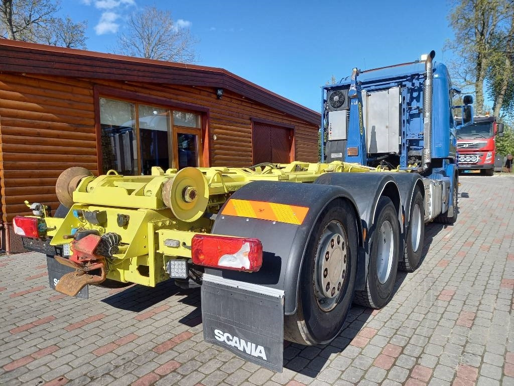 شاحنة ذات الخطاف Scania G440, 8x4, GRISS WEIGHT 36000KG.: صور 19