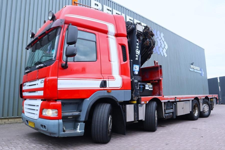 DAF CF85 With HMF 85t/m Crane Dutch Registration, HMF - رافعة لجميع التضاريس: صور 1 DAF CF85 With HMF 85t/m Crane Dutch Registration, HMF - رافعة لجميع التضاريس: صور 1