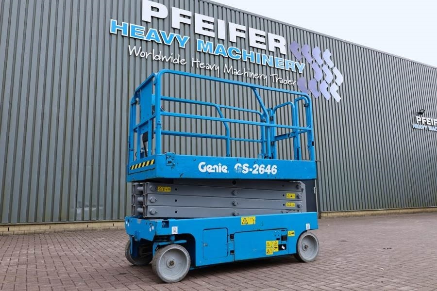 Genie GS2646 Electric, Working Height 9.80m, Capacity 45 - رافعات مقصية: صور 1 Genie GS2646 Electric, Working Height 9.80m, Capacity 45 - رافعات مقصية: صور 1