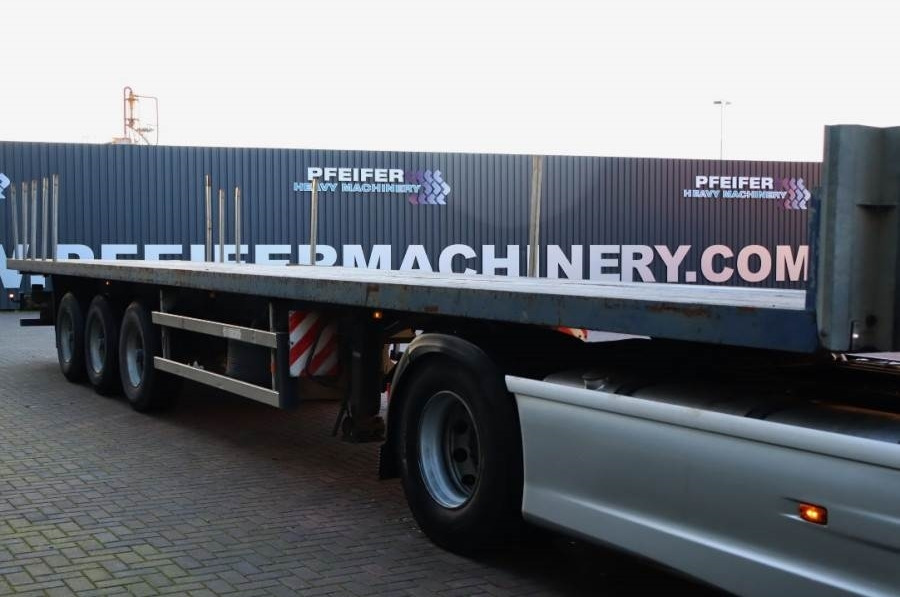 Groenewegen DRO-12-27 3 Axle Trailer, 32t Capacity, BPW Axles - نصف مقطورة مسطحة: صور 2 Groenewegen DRO-12-27 3 Axle Trailer, 32t Capacity, BPW Axles - نصف مقطورة مسطحة: صور 2