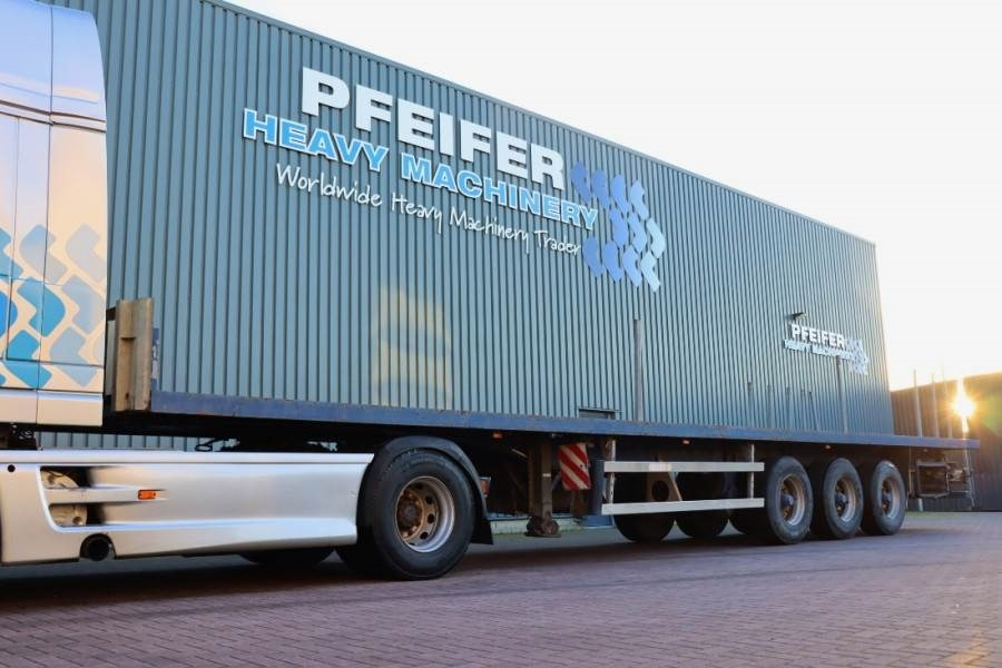 Groenewegen DRO-12-27 3 Axle Trailer, 32t Capacity, BPW Axles - نصف مقطورة مسطحة: صور 1 Groenewegen DRO-12-27 3 Axle Trailer, 32t Capacity, BPW Axles - نصف مقطورة مسطحة: صور 1