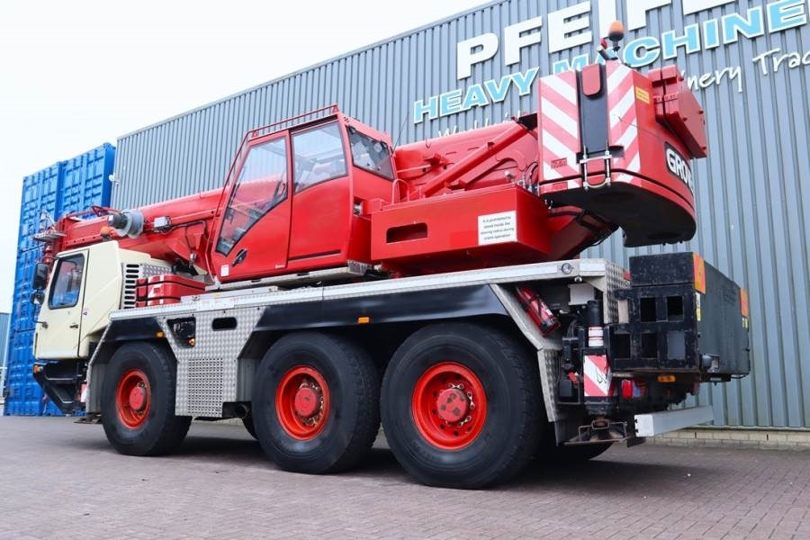رافعة لجميع التضاريس Grove GMK3060 Diesel, 6x6x6 Drive, 60t Capacity, 43m Mai: صور 11