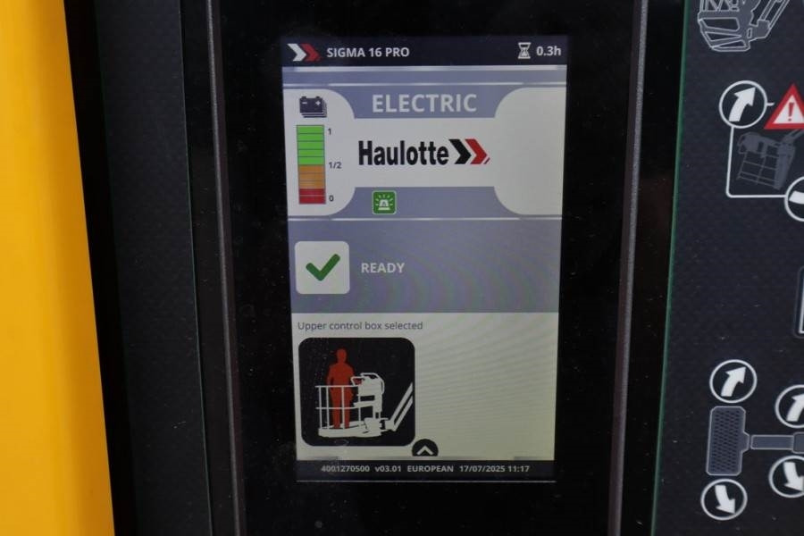 Haulotte SIGMA 16PRO NEW / UNUSED, Valid Inspection, *Guara - رافعات سلة مفصلية: صور 5 Haulotte SIGMA 16PRO NEW / UNUSED, Valid Inspection, *Guara - رافعات سلة مفصلية: صور 5